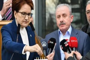 T&uuml;rkiye B&uuml;y&uuml;k Millet Meclisi (TBMM) Başkanı Mustafa Şentop, İYİ Parti