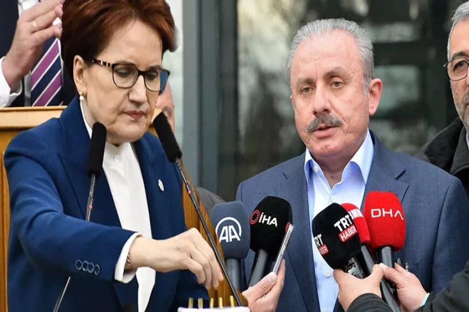 T&uuml;rkiye B&uuml;y&uuml;k Millet Meclisi (TBMM) Başkanı Mustafa Şentop, İYİ Parti