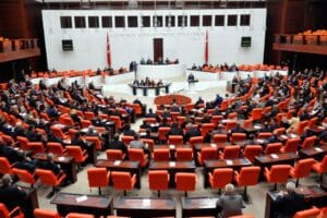 TBMM Genel Kurulu'nda&nbsp;AK Parti,&nbsp;CHP, MHP ve İYİ Parti, ABD'nın T&uuml;rkiye'ye