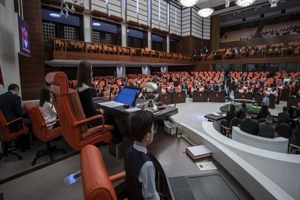 23 Nisan Ulusal Egemenlik ve &Ccedil;ocuk Bayramı ile TBMM'nin 103.