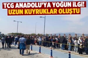 D&Uuml;NYA'nın ilk silahlı insansız hava aracı gemisi TCG Anadolu, İzmir'de