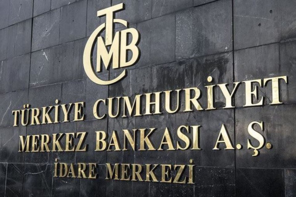 T&uuml;rkiye Cumhuriyet Merkez Bankası (TCMB), rezervi swap hari&ccedil; eksi 45,5