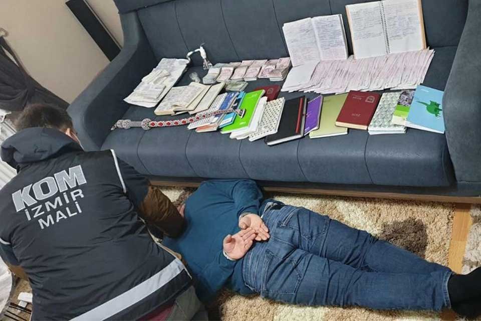 İZMİR'de senet karşılığında y&uuml;ksek faizle bor&ccedil; para verip, &ouml;demeyenlerden baskı,