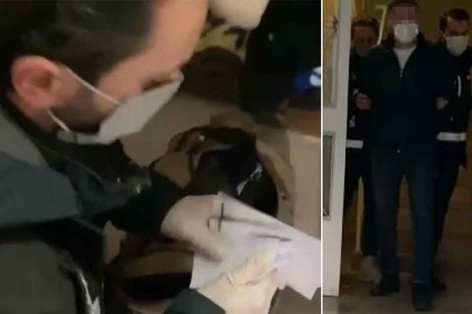 İZMİR'de tefecilik yaparak 60 kişiye y&uuml;ksek faizle para verdikleri, &ouml;deyemeyenleri