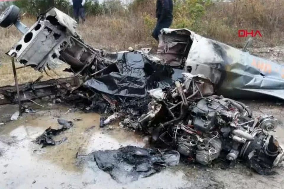 Bursa Valisi Yakup Canbolat, Osmangazi il&ccedil;esinde tek motorlu u&ccedil;ağın d&uuml;şmesi