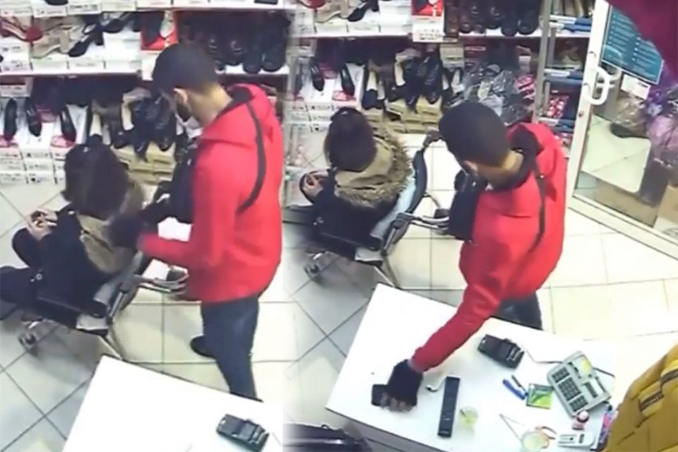 İzmir'de birçok ilçede iş yerlerine girerek telefon hırsızlığı yapan karı