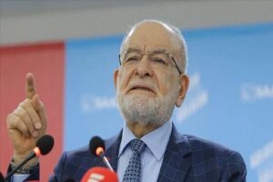 Saadet Partisi Genel Başkanı Temel Karamollaoğlu, 6'lı masanın cumhurbaşkanı adayının