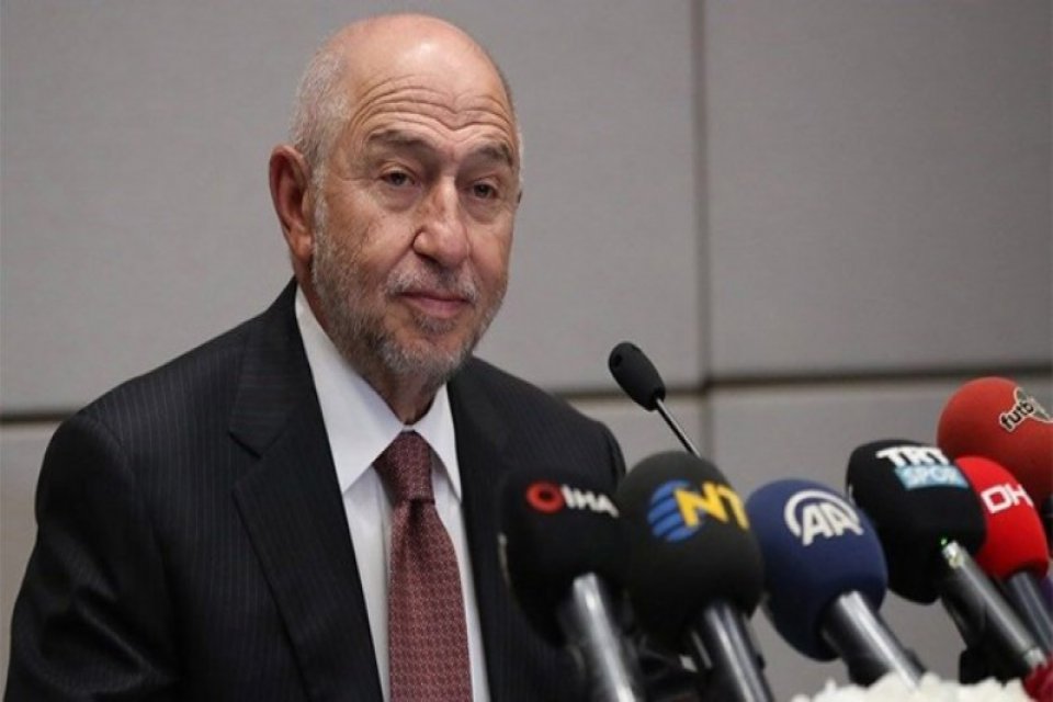 Türkiye Futbol Federasyonu (TFF) Başkanı Nihat Özdemir, yeni tip Corona