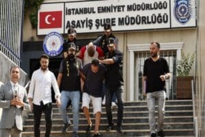 TFF binasına d&uuml;zenlenen silahlı saldırıyla ilgili hakim karşısına &ccedil;ıkan 2