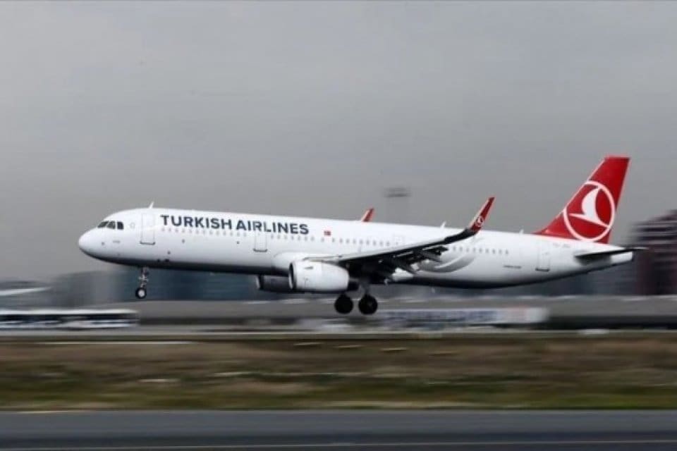 İstanbul-Mogadişu seferini yapan T&uuml;rk Hava Yolları (THY) u&ccedil;ağında bulunan ve