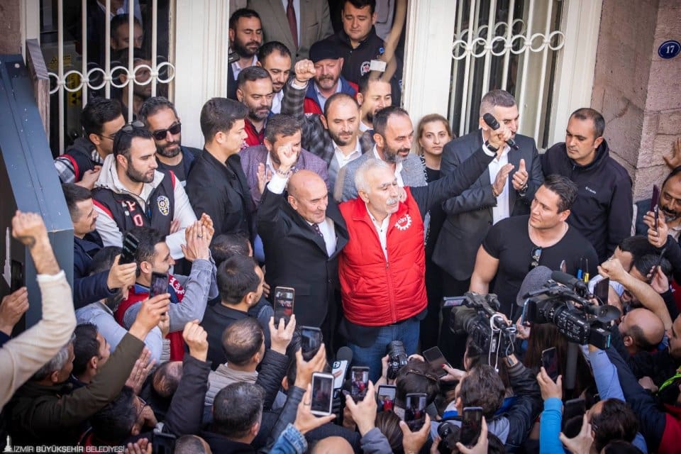 İzmir B&uuml;y&uuml;kşehir Belediyesi&rsquo;ne bağlı İZELMAN b&uuml;nyesindeki yaklaşık 7 bin iş&ccedil;iyi