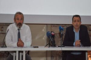 TMMOB İKK Sekreteri Akdemir ve Baro Başkanı Y&uuml;cel, yaptıkları a&ccedil;ıklamada;