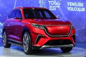 T&uuml;rkiye'nin yerli elektrikli otomobili Togg'un ilk modeli olan, C-segment, elektrikli