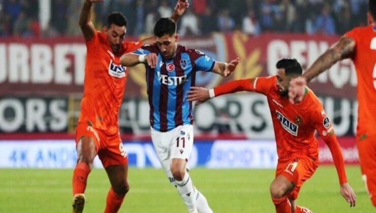 Trabzonspor’a Alanya’da 5 gollü ağır yıkım!