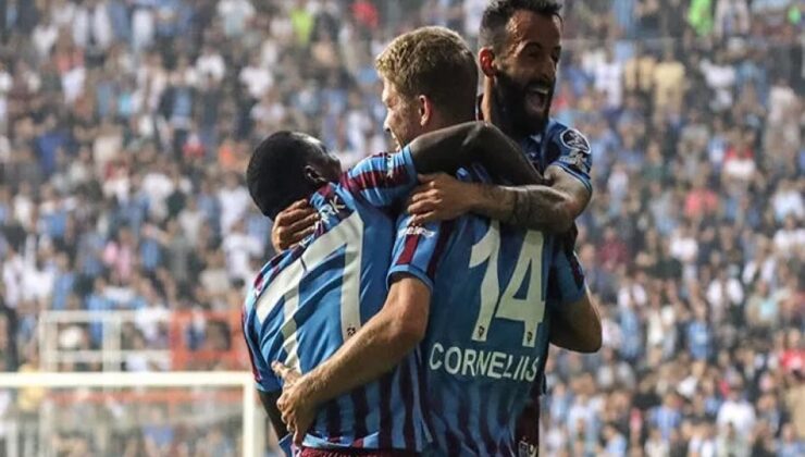 Trabzonspor, Adana Demirspor engelini 3 golle geçti… Şampiyonluğa 1 puan kaldı