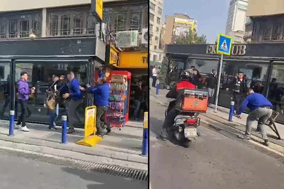 Konak il&ccedil;esinde, yol verme tartışması nedeniyle &ccedil;ıkan tartışmada 1 kişi