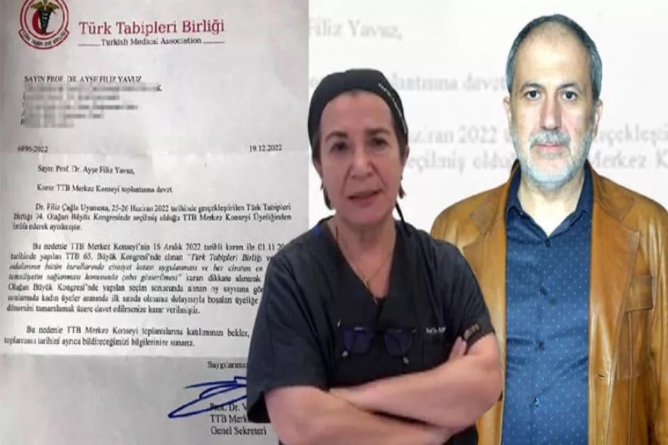 T&uuml;rk Tabipleri Birliği Merkezi Konseyi, istifa eden Dr. Filiz &Ccedil;ağla