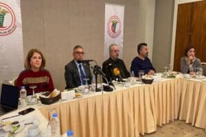 T&uuml;rk Tabipleri Birliği (TTB) Genel Sekreteri Vedat Bulut, merkez konsey