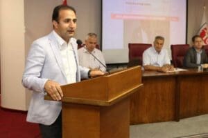Torbalı OSB&rsquo;ye kurulması planlanan kurşun fabrikası m&uuml;teşebbis heyet tarafından d&uuml;n