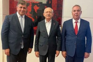 Karşıyaka Belediye Başkanı Dr. Cemil Tugay ve CHP Karşıyaka İl&ccedil;e
