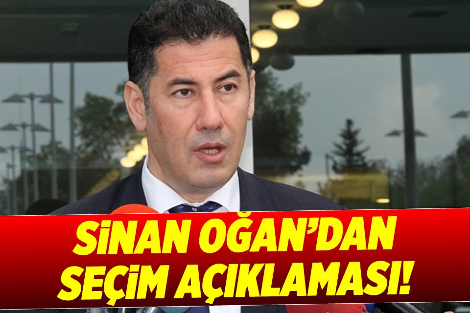 ATA İttifakı Cumhurbaşkanı Adayı Sinan Oğan açıklamalarda bulunuyor. Oğan'ın açıklamalarından