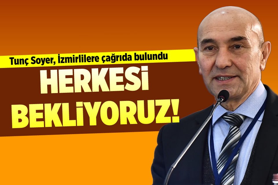 DEMOKRAT G&Uuml;NDEM- Soyer, son demokrasi y&uuml;r&uuml;y&uuml;ş&uuml;n&uuml; bug&uuml;n Alsancak Limanı &ouml;n&uuml;nden