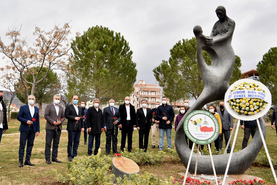 Bulgaristan Türklerinin direnişinin sembolü 'Türkan Bebek' ölümünün 36. yılında Bornova’da