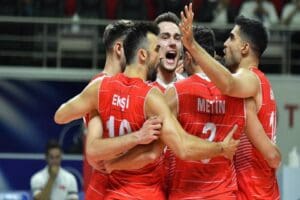 2023 CEV Avrupa Voleybol Şampiyonası Elemeleri son ma&ccedil;ında Azerbaycan'ı set