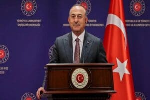 Dışişleri Bakanı Mevl&uuml;t &Ccedil;avuşoğlu, Kuzey Kıbrıs T&uuml;rk Cumhuriyeti'nin (KKTC) T&uuml;rk