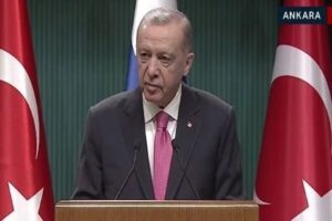 Cumhurbaşkanı Recep Tayyip Erdoğan, Finlandiya'nın NATO üyeliği için TBMM'de onay