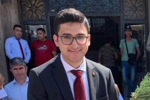 DENİZLİ'nin Babadağ il&ccedil;esine kaymakam olarak atanan, T&uuml;rkiye Ermeni toplumundan Berk