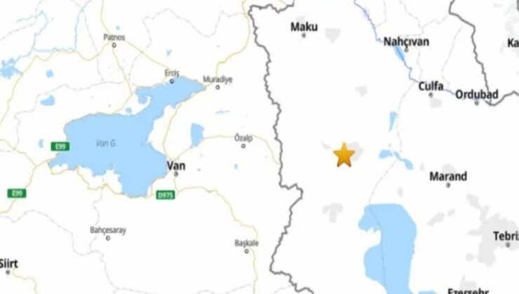 Türkiye- İran sınırında 5.3 büyüklüğünde deprem!
