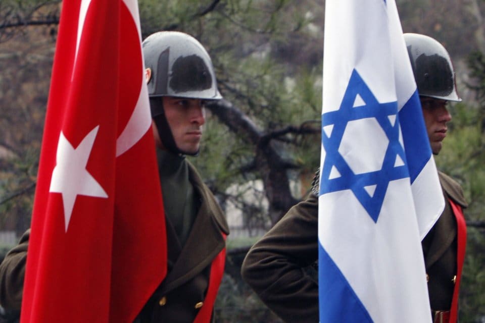 Cumhurbaşkanı Recep Tayyip Erdoğan ile İsrail Başbakanı Yair Lapid arasındaki