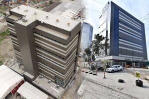 İzmir Büyükşehir Belediyesi’nin Bayraklı’daki İzmir Adalet Sarayı yakınında inşa ettiği