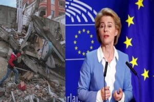 AB Komisyonu Başkanı von der Leyen, Br&uuml;ksel'de d&uuml;zenlenen Uluslararası Bağış&ccedil;ılar