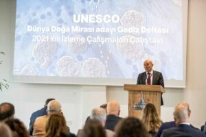 İzmir Büyükşehir Belediye Başkanı Tunç Soyer, UNESCO Dünya Doğa Mirası