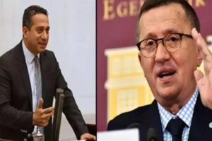 İYİ Parti Kocaeli Milletvekili Lütfü Türkkan ve CHP Mersin Milletvekili Ali