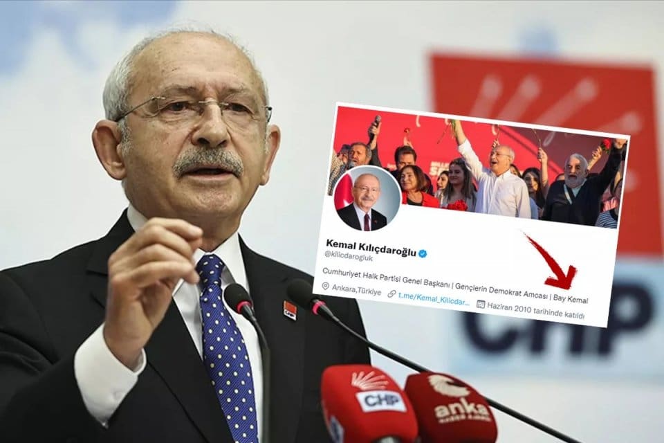 CHP lideri Kemal Kılı&ccedil;daroğlu, Twitter&rsquo;da g&uuml;ndem olan #Kılı&ccedil;daroğlunaEmailYağmuru etiketi ile
