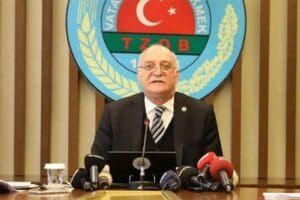 TZOB Başkanı Şemsi Bayraktar, s&uuml;t &uuml;reticisinin bir litre s&uuml;t sattığında