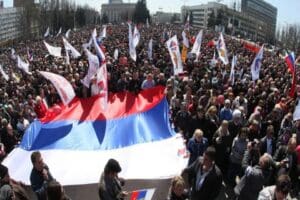 Ukrayna'nın doğusunda bulunan Donetsk, Luhansk ve Herson b&ouml;lgelerinde Rusya'ya katılmak