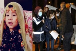 Burdur'da evde &ouml;l&uuml; bulunan 3 yaşındaki Ayşenur Kazık'ın annesi ve