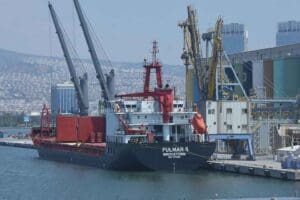 UKRAYNA'dan yola &ccedil;ıkan, 11 bin 730 ton mısır y&uuml;kl&uuml;, Barbados