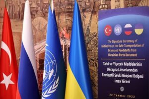 İstanbul'da imzaları atılan Karadeniz'deki tahıl koridoru anlaşması konusunda Ukrayna y&ouml;netiminden