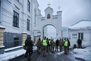 Ukrayna G&uuml;venlik Servisi (SBU) bu sabah tarihi Kiev-Pechersk Lavra adlı