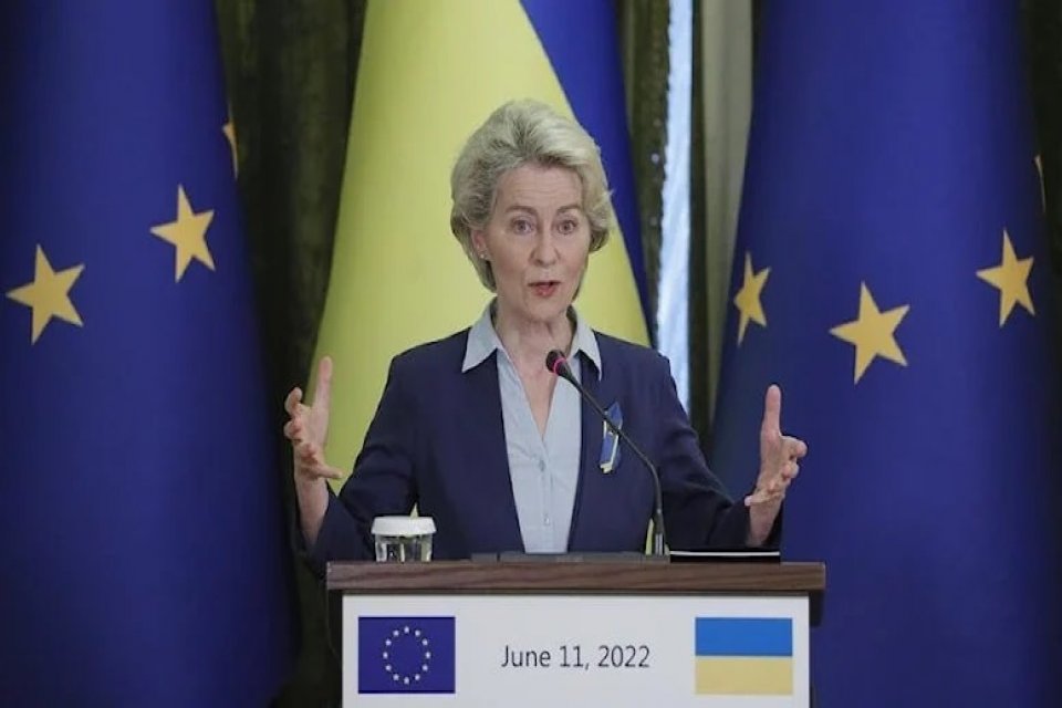 AB Komisyonu Başkanı Ursula von der Leyen, "Ukrayna'nın AB aday