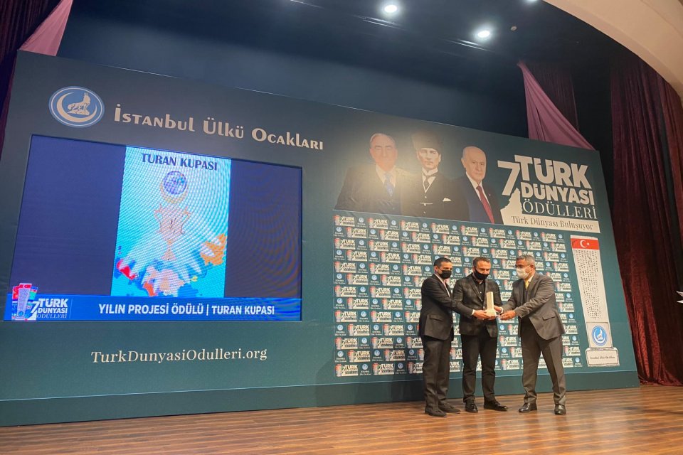 İstanbul Ülkü Ocakları’nın bu yıl 7.sini düzenlediği Türk Dünyası Ödül