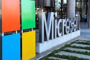 ABD'li teknoloji ve yazılım şirketi Microsoft İspanya'nın başkenti Madrid yakınlarında