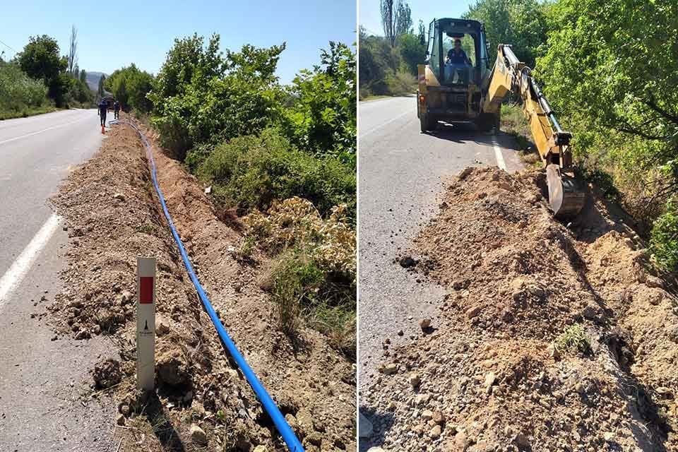 İzmir B&uuml;y&uuml;kşehir Belediyesi İZSU Genel M&uuml;d&uuml;rl&uuml;ğ&uuml; Urla&rsquo;nın Bademler mahallesinde artan
