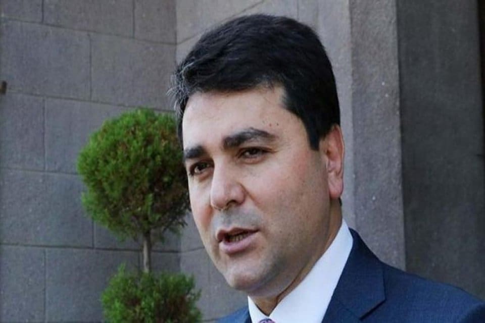 Demokrat Parti (DP) Genel Başkanı G&uuml;ltekin Uysal, İYİ Parti Genel