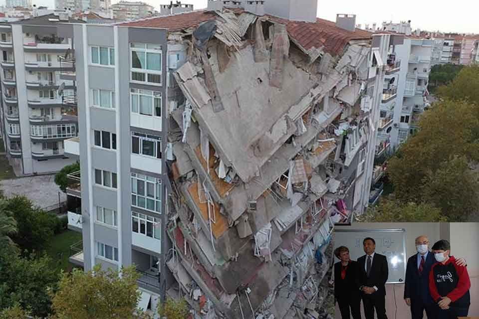 İzmir'de, 3 bin 737 okulda 728 bin &ouml;ğrencinin katılımıyla deprem